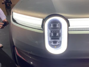 Rivian's dreaming up heated headlight lenses