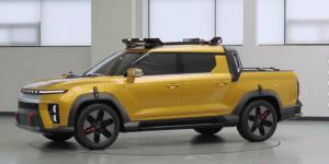 South Korea’s KGM has confirmed that it will launch an all-electric version of its Musso pick-up.