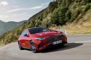 The new Mercedes CLA EV won