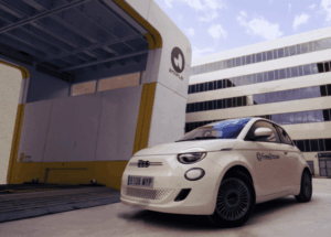 fiat battery swap trial is underway in Madrid