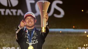 Nick Cassidy delivered a dream send-off in London, mastering a strategic battle at the Excel Centre to win Round 15 of the ABB FIA Formula E World Championship — and sealing his final weekend with Jaguar TCS Racing in storybook fashion.