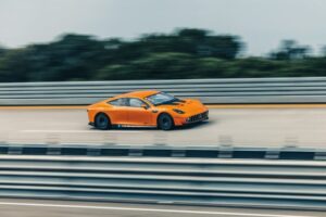 Mercedes-AMG GT XX setting new ev distance record at Nardo circuit