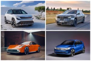 munich motor show evs inlcuding Skoda Epiq VW ID2 mercedes-amg GT XX BMW ix3