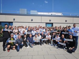 Xiaomi staff at new Munich R&D centre