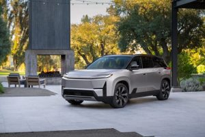 Toyota Highlander EV front