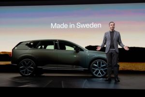 Volvo EX60 is built in Torslanda, Sweden