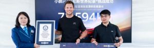 Andreas Mikkelsen and Xpeng are now world record holders