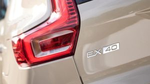 Volvo EX40.jpg New Volvo EX40 rear view