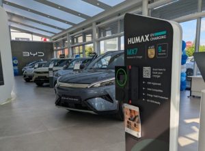 BYD is offering Humax home charger to selected customers on PCP deals