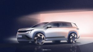 Skoda Peaq design side