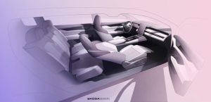Skoda Peaq interior unveiled just days before official launch